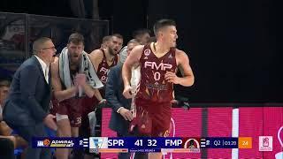 AdmiralBet ABA League 2024/25 highlights, Round 4: Spartak Office Shoes – FMP Soccerbet (14.10.2024)