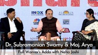 Dr. Subramanian Swamy's full talk with Major Gaurav Arya & Neha Joshi @ The Festival of Bharat