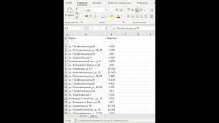 Как закрепить шапку таблицы в Excel