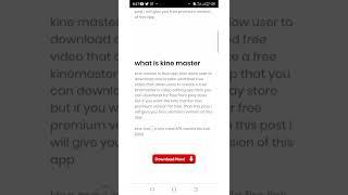 kinemaster mod apk download Link 2022 | kine master download premium MediaFire