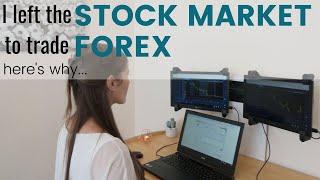 6 Reasons Why I DAY TRADE The FOREX MARKET  | Trading Stocks vs Forex by Mindfully Trading