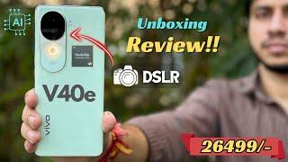 Unboxing and Review - Vivo v40e After 1 Week | India's Slimmest and Best Camera Phone