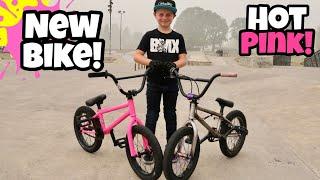 I Got a New HOT PINK Bike!