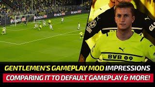 [TTB] GENTLEMEN'S GAMEPLAY MOD IMPRESSIONS - WHY THIS BEATS DEFAULT GAMEPLAY HANDS DOWN! [PES 2021]