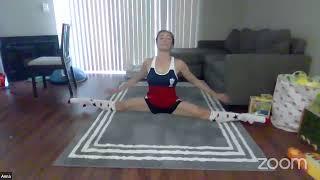 National Team practice #quaranteamUSA: Ballet and flex with Anna Voloshina