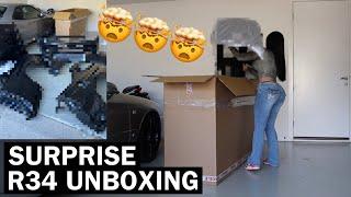 It begins.. Unboxing Surprise GTR Parts for my Dream R34 Build