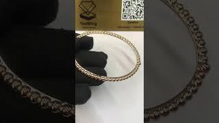 18K Yellow Gold Van Cleef Arpels Medium Model Perlee Pearls Gold Bracelet VCARO7A800 #18kbracelet