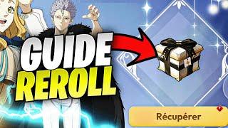 GUIDE COMMENT REROLL LOTUS ET MARS RAPIDEMENT BLACK CLOVER MOBILE