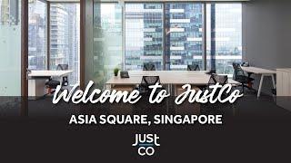 Virtual Tour of JustCo at Asia Square, Singapore