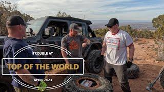Trouble at Top of the World (with @4WDTrek)