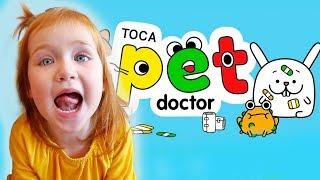 Adley App Reviews | Toca Pet Doctor | pretend play VET