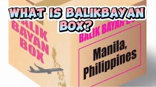 WHAT IS BALIKBAYAN BOX?#ofw#balikbayanbox#love #family #vlog