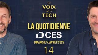 CES 2025 Jour 1 : Au cœur du grand salon tech de Las Vegas.