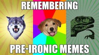 Pre-Ironic Memes Retrospective: Understanding the Conception of Irony Cycles