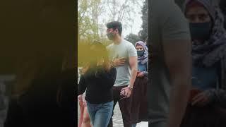 Cute walk of Shaheer sheikh and hinakhan #shaheersheikh #baarish #shahina