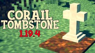 ¿EL MEJOR MOD de TUMBAS para Minecraft?  Corail Tombstone  REVIEW!