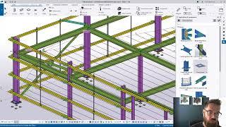 Tekla Structures - Floor layout tool - quickly model decking and cladding