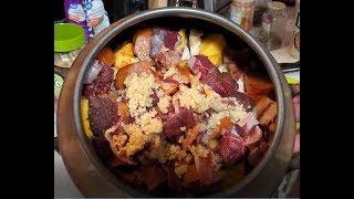 Venison Can Cooker Recipe!With Secret HOMEMADE biscuits and recipe!!!!!!