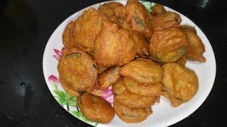 घोसाळ्या ची भजी |Ghosalyachi Bhaji |Turai pakoda |Ridge Gourd pakoda By Asha Maragaje