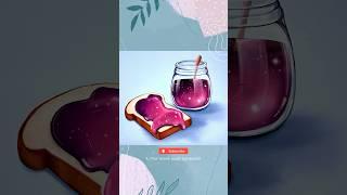 Magical Galaxy Jam Jar Drawing Process | Procreate iPad Tutorial | Step-by-Step Guide