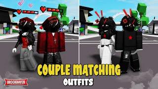 COUPLE MATCHING Outfit ideas (EMO/Y2K) In Brookhaven ID/CODES - Roblox Part 3