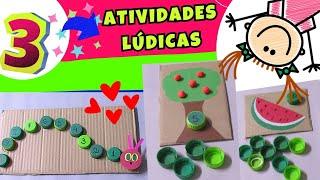 VOLTA ÀS AULAS: 3 Atividades Lúdicas | Números e Quantidades | Educação Infantil