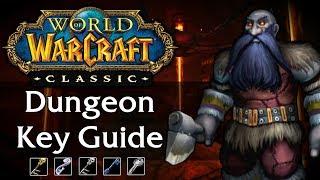 Classic WoW Dungeon Key Guide