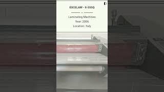 Used Laminating Machine | EXCELAM - II-355Q for SALE @Machinedalal