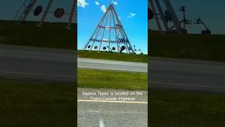 Worlds Tallest Teepee #teepee #medicinehat