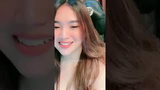 Mango live HOT Putri Nia lingerie putih Asupan buat si ot0n9