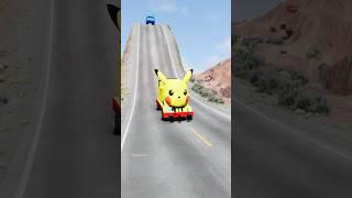 Cars vs bollard part1041 #automobile #india #beamngdrive #car #shortvideo