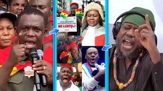 Anti-Gay Bill Demo! Sam George Fíres Chief Justice; NAPO Exp0sed On LGBTQ+ As Blakk Rasta Reacts