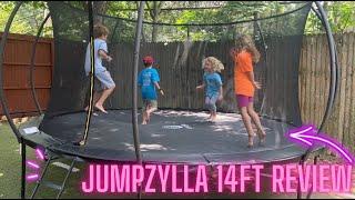 Jumpzylla 14ft Trampoline: Endless fun for our family of 6! ‍️ #TrampolineReview