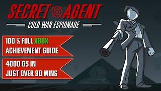 Secret Agent Cold War Espionage 100% Full Xbox Achievement Guide - 4000GS