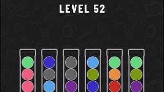 Ball Sort Puzzle Level 52 #ballsortpuzzle #ballsortpuzzlegameplay #puzzlegame #mobilegames