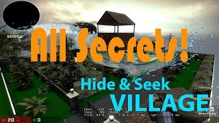 CS:GO Hide & Seek Village All Locations, Secrets, and Teleports!