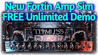 New FREE Unlimited Demo FORTIN NAMELESS Amp Sim  - Termless Guitar VST Plugin by VTar Amps - Review