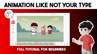 Not Your Type Animation Tutorial For Beginners in Mobile