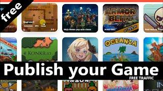 Top tips for Publish Game on Kongregate Website in free 2024| Game development part 5