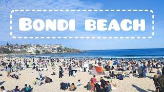 SPRING in the most popular beach in Sydney: BONDI BEACH ️ #beach #travel #bondibeach #sydney #surf