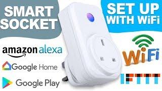 Smart WiFi Plug Socket installation With (Smart Life - Smart Living) Android iOS Application