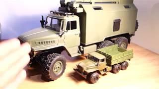 Обзор Грузовик WPL B36 Ural 1/16