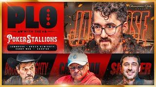 LIVE Action Cash $10/25 PLO with Jambrose, Bruce Almighty, Candy Man & Shooter!