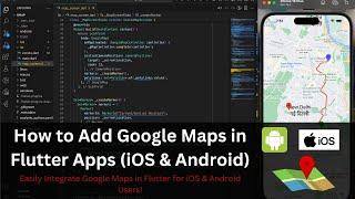 How to Add Google Maps in Flutter Apps (iOS & Android) – Step-by-Step Guide #flutter #googlemaps