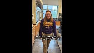 Hands-on learning is a key aspect of attending UNI 