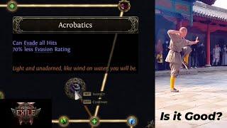 Path of Exile 2 EA - Is Acrobatics any good?