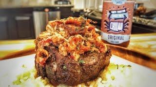 Decadent Lamb Chops with Crab Topping – Bold Flavor with Chilau Stew Base!