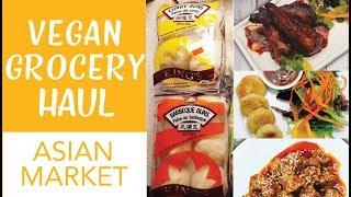 ASIAN MARKET HAUL | VEGAN GROCERY HAUL | Asian Vegetarian substitutes| The Edgy Veg