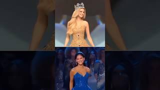 "Timeless beauty! Krystyna Pyszko & Pia Wurtzbach slay in long gowns  #MissWorld #MissUniverse"
