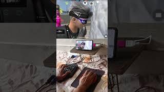 How to play free fire with keyboard mouse in mobile | ⌨️  full setup without app no activation